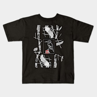 sumi-e bird4 Kids T-Shirt